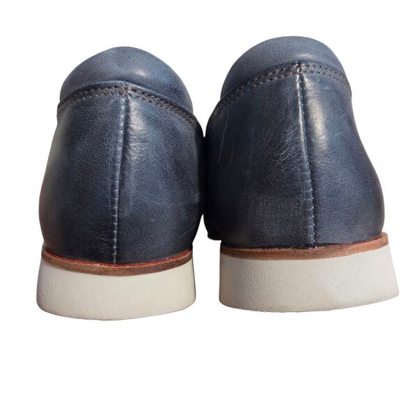 Cobb Hill Shoes Laci Gore Slip-on Loafers Perforated Leather Blue size 10 - Picture 9 of 12